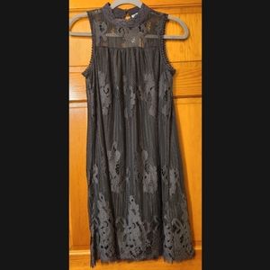 NWT - Gray Lace Dress sz S